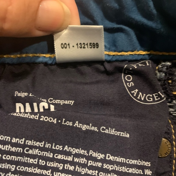 “Skyline” Skinny Jeans in “Carson” Wash  { Paige } - Picture 10 of 10